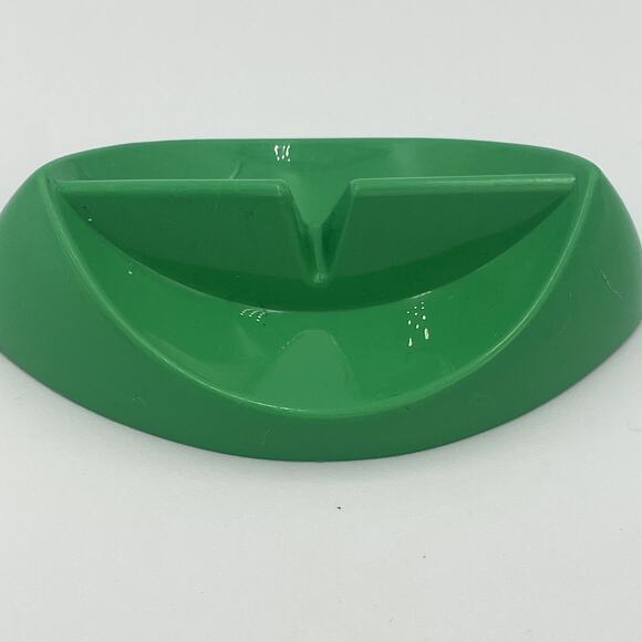 Vintage Green Tupperware Utensil Knife Rest Holder Kitchen Gadget - Picture 3 of 4